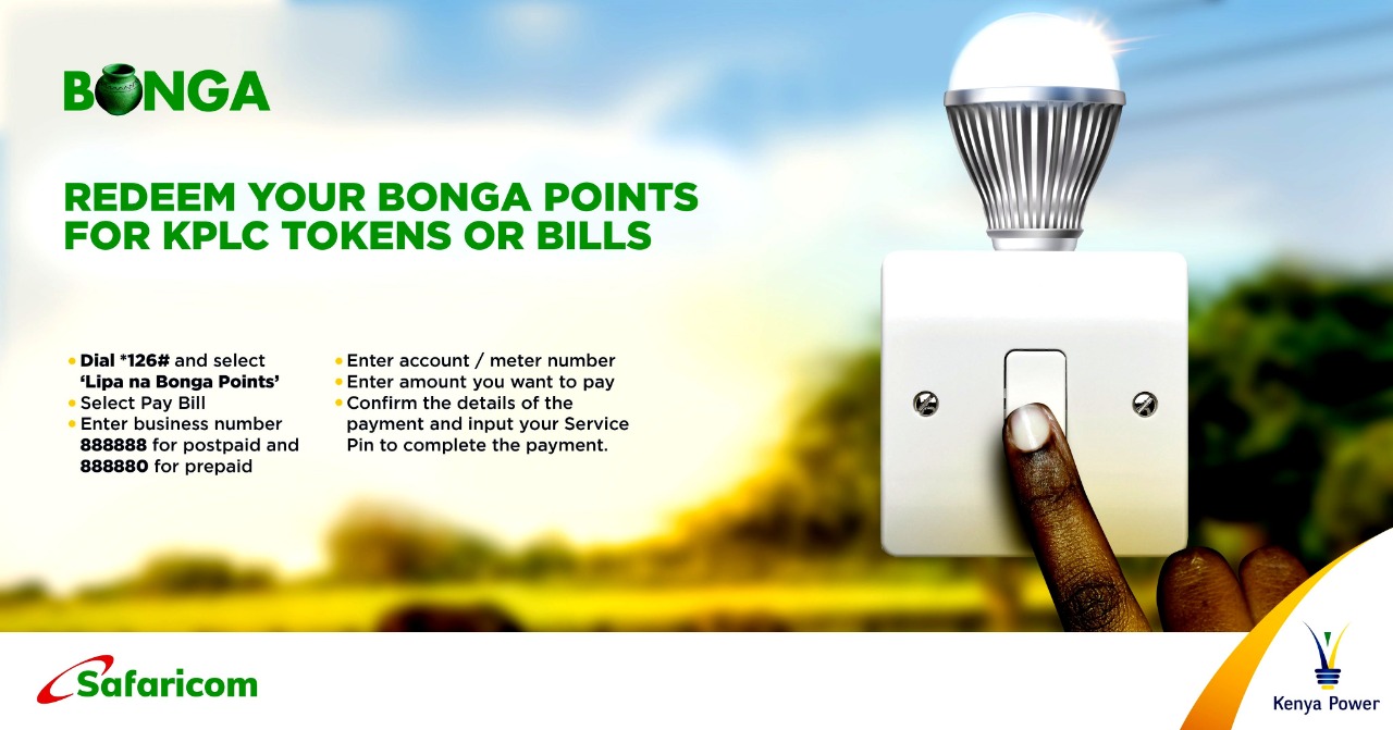 Safaricom Bonga Points Digital Tokens Can Now Be Redeemed ...