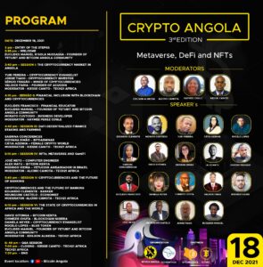 [WEBINAR: DECEMBER 18, 2021] Bitcoin Angola Hosting a Crypto Event on Metaverse, DeFi, and NFTs
